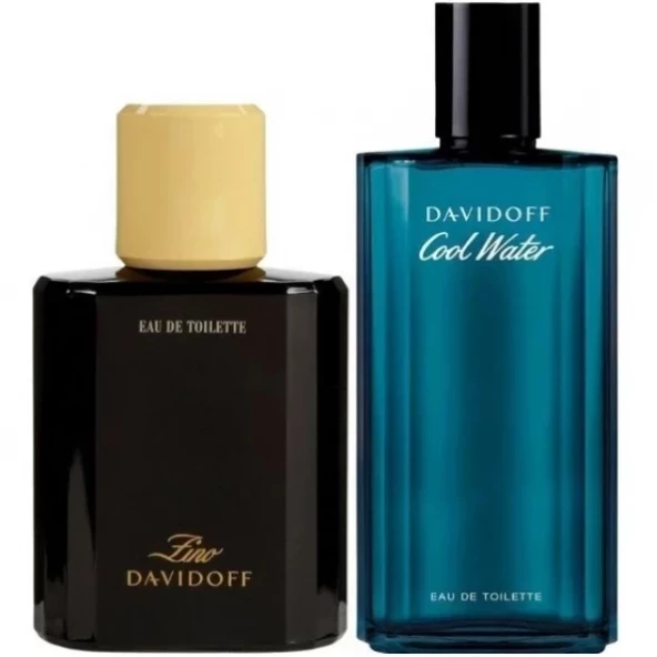 Davidoff Cool Water EDT 125 ml + Zino EDT 125 ml Erkek Parfüm Seti