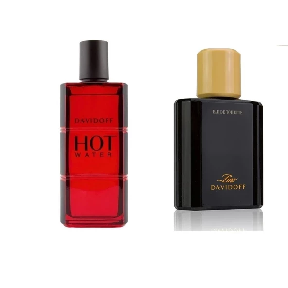 Davidoff Hot Water Edt 110 Ml +Davidoff Zino Edt 125 ml Erkek Parfüm Seti