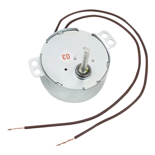 POWERMASTER 220V 15R/MIT DC ŞÖMİNE MOTORU [MOTOR SAPLAMASI 3,9 MM]