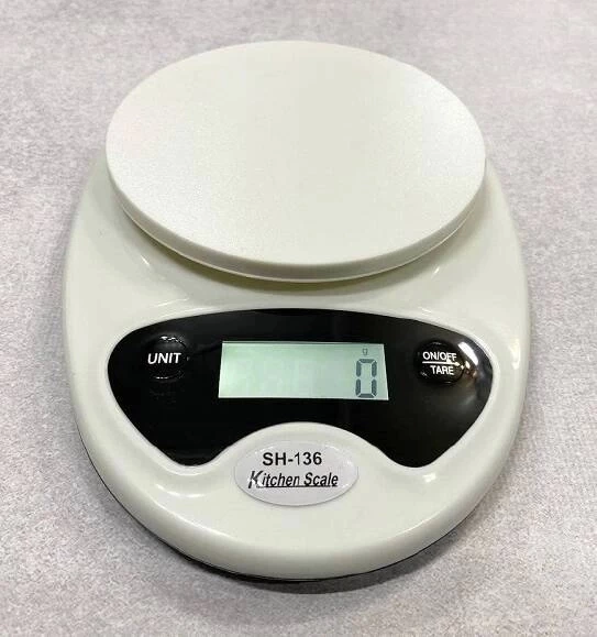 Hazneli Mutfak Terazisi Sh-136 - 5 Kg Hassas Dijital Tartı - 4
