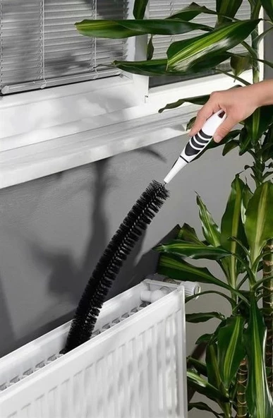 Ergonomik Pratik Kolay Kalorifer Peteği Temizleme Fırçası Aleti - 8