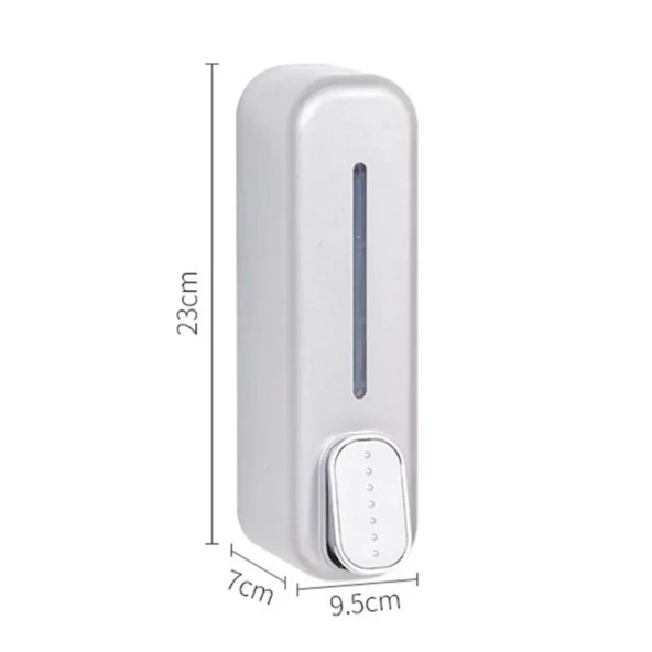 ® Beyaz Duvara Monte Sıv Sabunluk Dispenser 300 Ml - 3