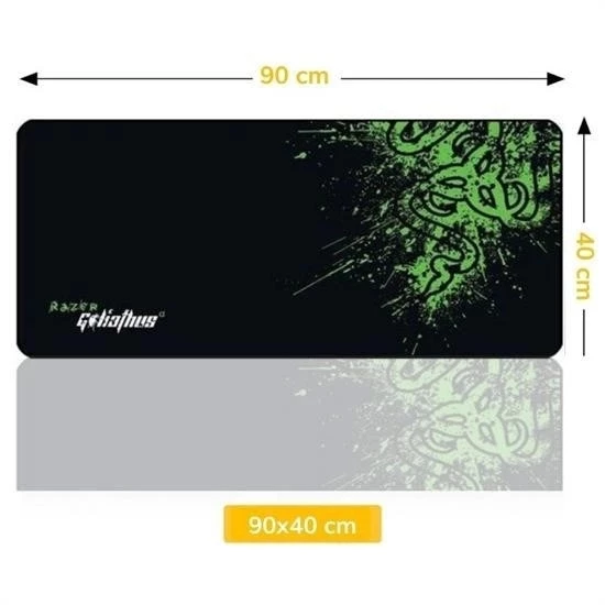 90x40 Mouse Pad Gaming Oyuncu Gamer Kaymaz Taban Büyük Boy Ofis Tipi Fare Altlığı Goliathus  - 3