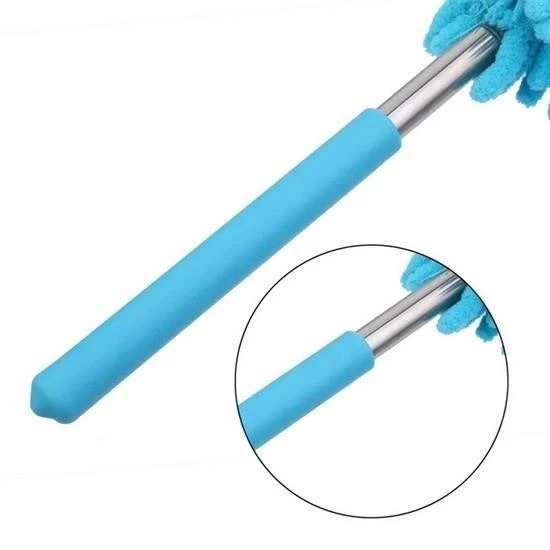 Teleskopik Mikrofiber Pratik Uzayabilen Toz Alma Fırçası Aparatı - 7