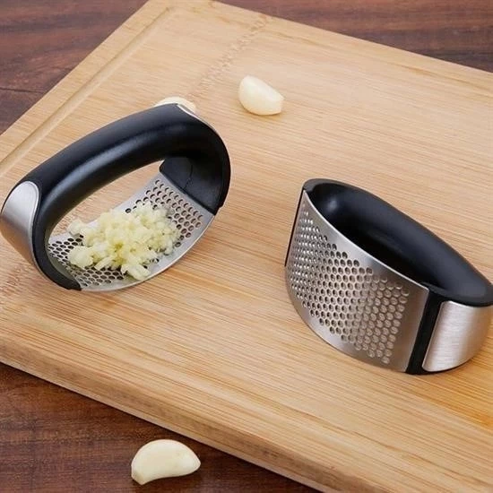Yeni Sarımsak Ezici Paslanmaz Çelik Garlic Press - 3