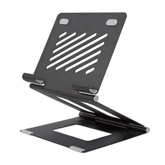 ®  Ayarlanabilir Metal Dizüstü Destek Tabanı Katlanabilir Taşınabilir Laptop Sehpası Standı - 3