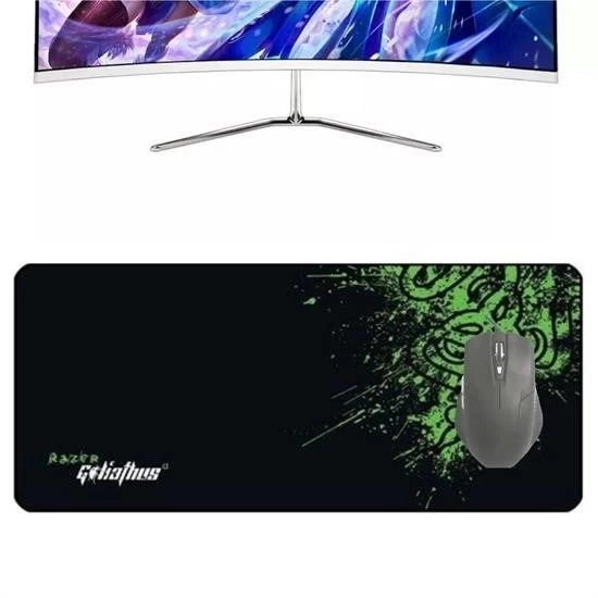 90x40 Mouse Pad Gaming Oyuncu Gamer Kaymaz Taban Büyük Boy Ofis Tipi Fare Altlığı Goliathus  - 5
