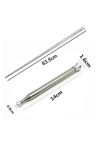 Teleskopik Ateş Başlatıcı Outdoor Üfleme Borusu 63 Cm - 8