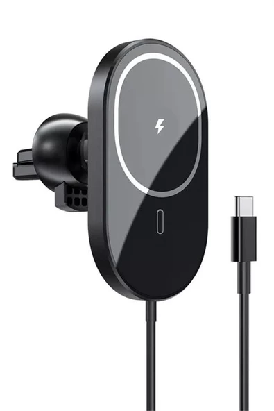 ® 15w Mıknatıslı Takılabilen Hızlı Şarj Tüm Cihaz Ve Araçlara Uyumlu Araç İçi Şarj Cihazı - 7
