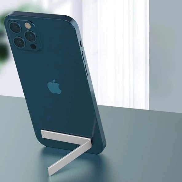 Tüm Telefonlara Uyumlu Kendiliğinden Yapışkanlı Cep Telefon Standı - 2
