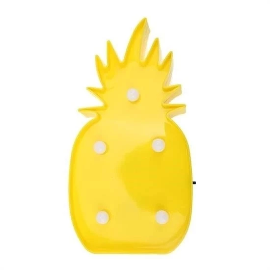 Ananas Şeklinde Ledli Dekoratif Eğlenceli Çocuk Gece Lambası - 4