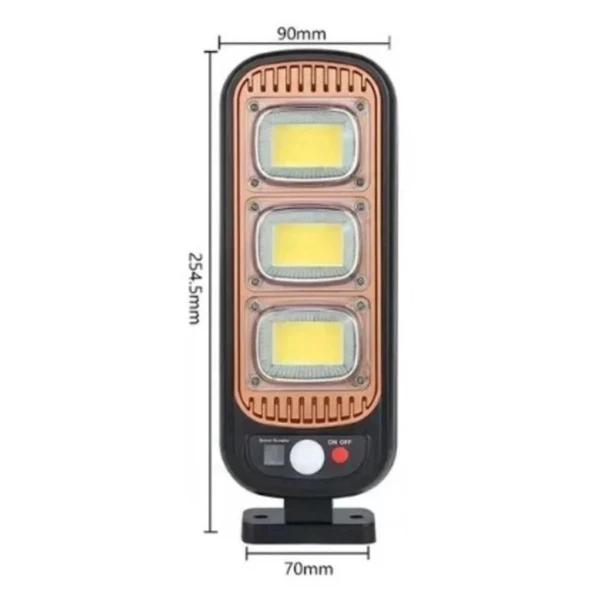 Sensörlü Güneş Enerjisi İle Şarj Olabilen Duvara Monte Solar Aydınlatma  Gl-84069 - 4