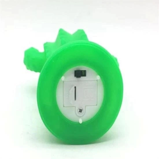 Pilli Silikon Led Işıklı Sevimli Kaktüs Gece Lambası Aydınlatması - 7