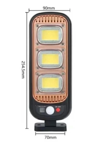 Sensörlü Güneş Enerjisi İle Şarj Olabilen Duvara Monte Solar Aydınlatma  Gl-84069 - 7