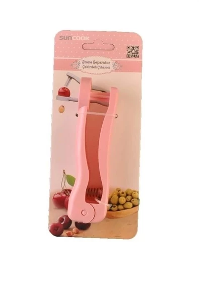 Pratik Kolay Zeytin Ve Vişne Çekirdeği Çıkarma Aleti Aparatı - 7