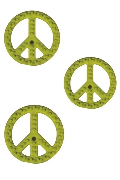 Barış Kemiği Renkli Diş Temizleme Kedi Köpek Aktivite Oyuncağı - Resim 5