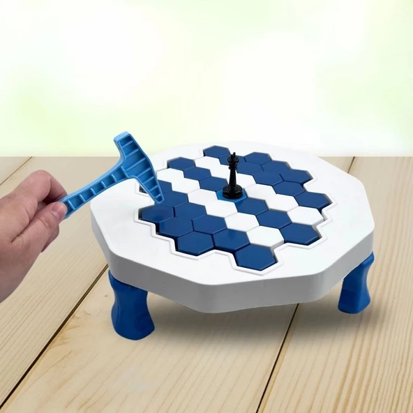Glacier Buzullar Buz Kırma Tuzağı Kalesi Akıl Zeka Strateji Kutu Oyunu - 4