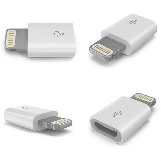 Apple İphone / İpad Micro Usb Dönüştürücü Adaptör Otg Aparat - 5