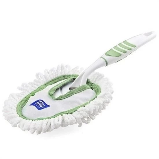Mikrofiber Duster Toz Leke Kir Alıcı Temizleyici Tutacaklı Temizlik Bezi Aparatı Malzemesi - 6