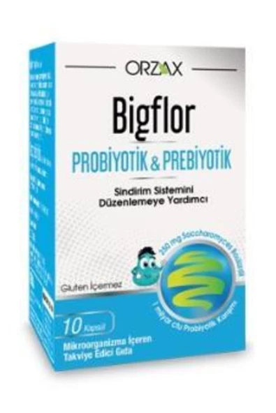 Orzax Bigflor 10 Kapsül