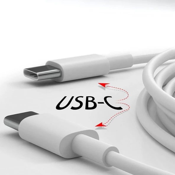 Apple 15/15 Pro Type-c To Type-c Hasır Örgü Hızlı Şarj Kablosu (1m) - 6