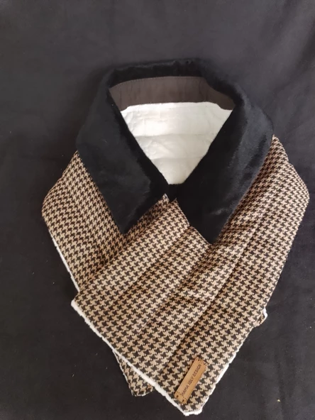 Kadın&erkek unisex giyilebilir boyun ısıtıcı neck Warner, içi silikon dolgulu suvet yakali - 3