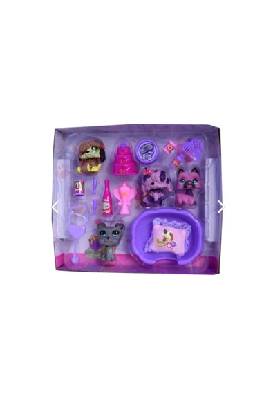 Neşeli Minişler 17 Parça 4 Figürlü Oyuncak Seti V2 - 2