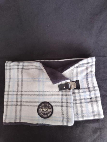 Tasarım kadın boyunluk, içi silikonlu polar kumaş sıcacık tutar. - 3