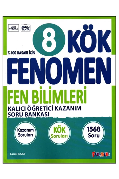 Fenomen 8. Sınıf Lgs Fen Bilimleri Kök Soru Bankası