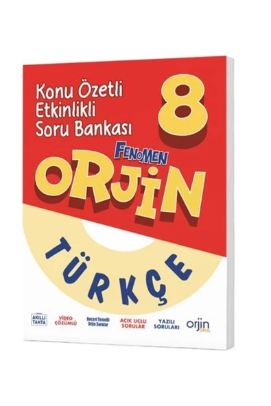 FENOMEN ORJIN 8 TÜRKÇE KONU ÖZETLI SORU BANKASI