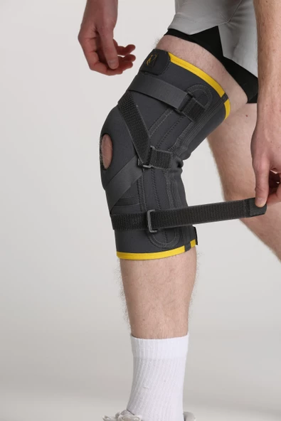 MORSA CYBERG® Ön Çapraz Bağ Destekli Neopren Dizlik - 4