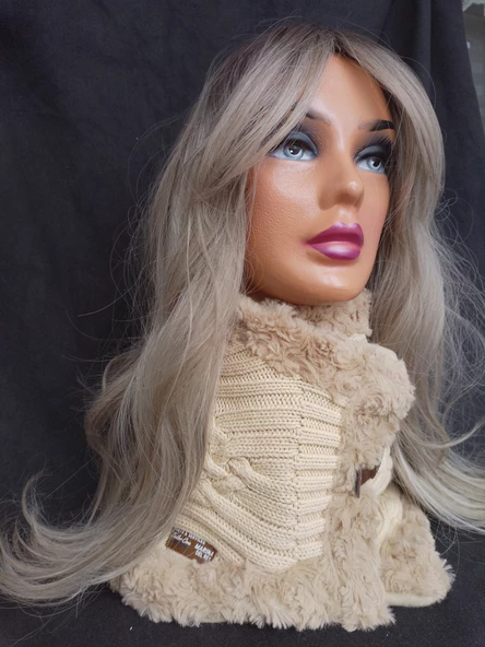 Kürk detayi, içi silikon dolgulu sıcacık tutan, içi polar neck Warner boyunluk - 2