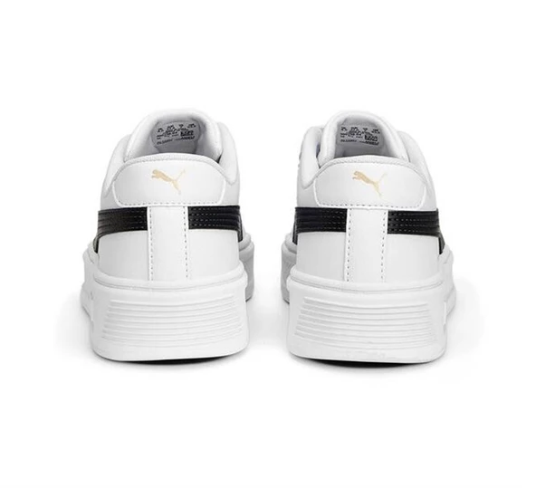 Puma Smash Platform V3 Beyaz Kadın Sneaker Spor Ayakkabı - 390758 04 - 5