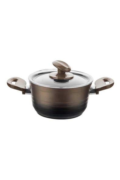 Aryıldız Mini Granit Tencere Rose Gold Veta 18 cm