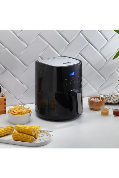 Schafer Thermochef Dijital Airfryer/sıcak Hava Fritözü-siyah - 4