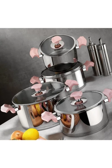 Aryıldız King Cam Ideal 22 Parça Tencere Takımı - 2