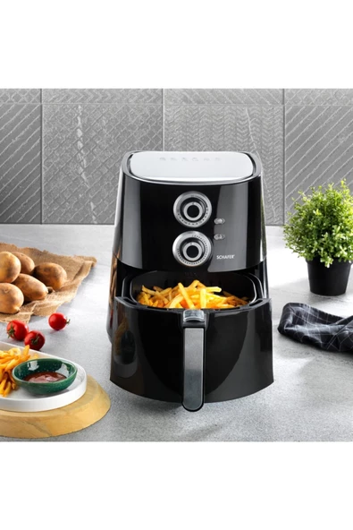 Schafer Thermochef Manuel Airfryer/sıcak Hava Fritözü-siyah - 2