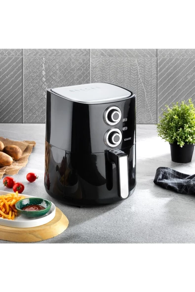 Schafer Thermochef Manuel Airfryer/sıcak Hava Fritözü-siyah - 4