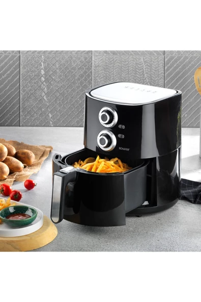 Schafer Thermochef Manuel Airfryer/sıcak Hava Fritözü-siyah - 5