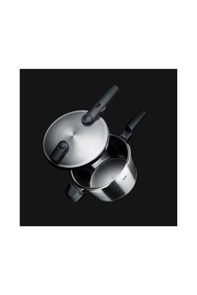 Fissler Vitaquick Premium 6 3,5 Lt Düdüklü Tencere Seti Cam Kapak - 6