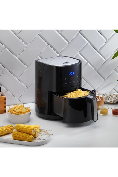 Schafer Thermochef Dijital Airfryer/sıcak Hava Fritözü-siyah - 3