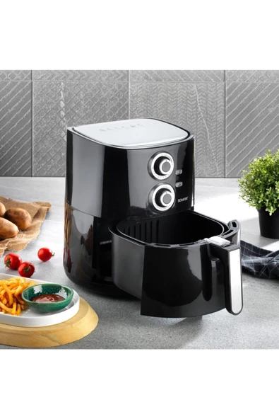Schafer Thermochef Manuel Airfryer/sıcak Hava Fritözü-siyah - 6