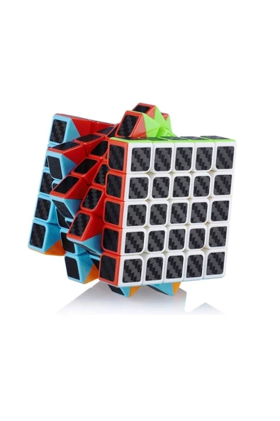 RAYTOYS OYUNCAK   1 PCS 5X5 QY SPEED CUBE 5X5 CORBON FİBER CUBE 1ADET VIP 5X5 ZEKA KÜPÜ 5X5 HIZ KÜPÜ 5X5