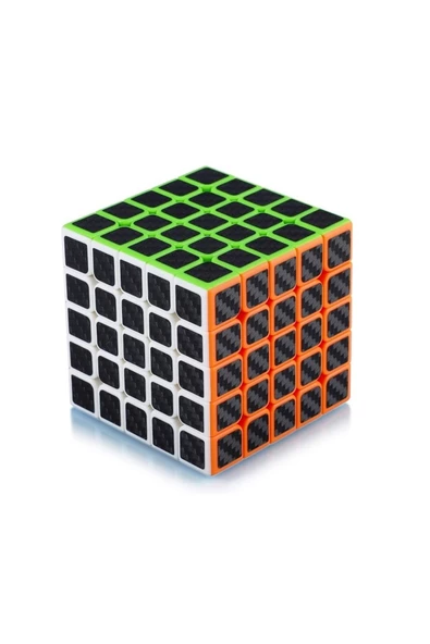 RAYTOYS OYUNCAK   1 PCS 5X5 QY SPEED CUBE 5X5 CORBON FİBER CUBE 1ADET VIP 5X5 ZEKA KÜPÜ 5X5 HIZ KÜPÜ 5X5 - 5