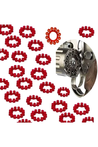 RAYTOYS OYUNCAK   288 Atışlık Shot 12 Li Kapsül 12 Li Tabanca Kapsülü 12 Li Mermi Oyuncak Tabanca Mermisi Yedek Kapsül - 2