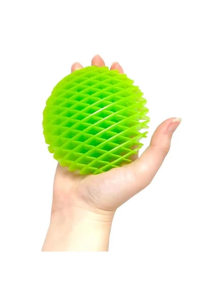 RAYTOYS OYUNCAK   YENİ NESİL YEŞİL SOLUCAN STRES OYUNCAĞI TOP ANAHTARLIKLI MODEL 2 ÖZELLİKLİ VIP NEW GREEN FIDGET WORM - 2