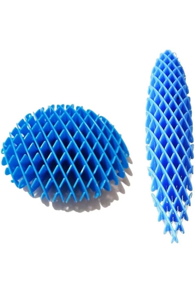 RAYTOYS OYUNCAK   YENİ NESİL MAVİ SOLUCAN STRES OYUNCAĞI TOP ANAHTARLIKLI MODEL 2 ÖZELLİKLİ VIP NEW BLUE FIDGET WORM - 2