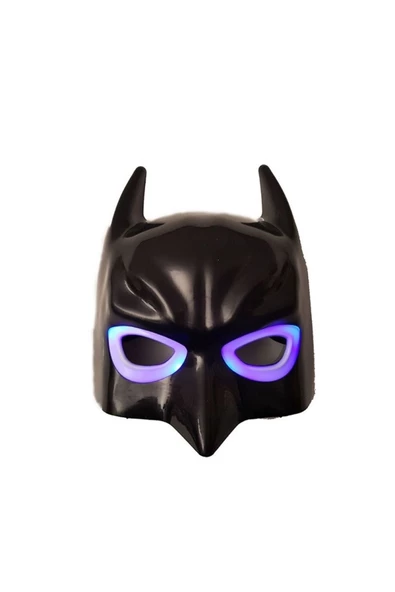 RAYTOYS OYUNCAK   Led Işıklı Maske Işıklı Batman Maskesi Led Light Batman Mask Işıklı Cadılar Bayramı Maskesi