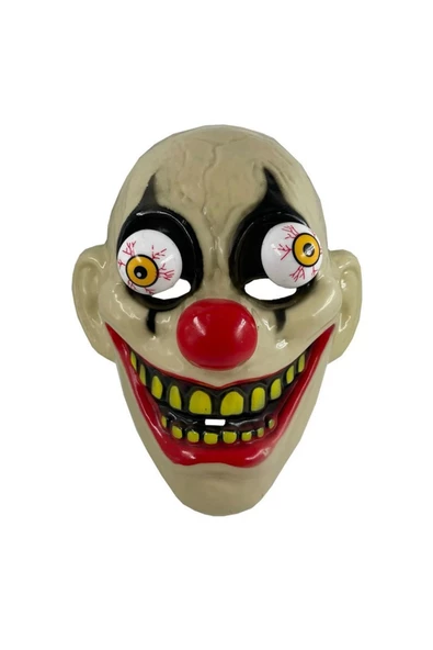 RAYTOYS OYUNCAK   DEMON HALLOWEEN HORROR MASK VIP CADILAR BAYRAMI KORKU MASKESİ GÖZLERİ OYNAYAN MASKE İBLİS MASKESİ