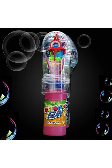 RAYTOYS OYUNCAK   Yılbaşı Hediyeleri Renkli Işıklı Köpük Tabancası Bubbles Gun Baloncuk Tabancası + 2 Özel Yedek Köpük - 5